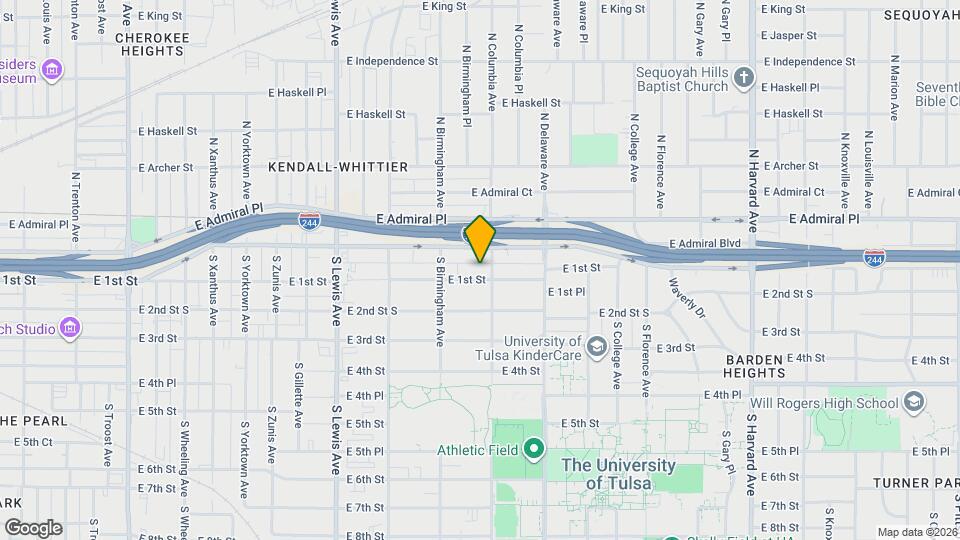 2639 E 1st St Map and Location Details