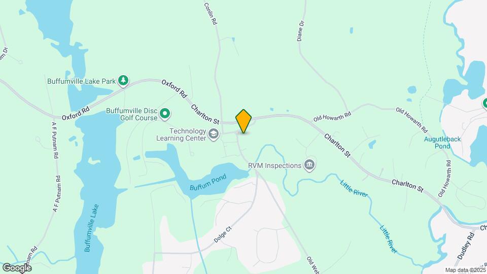 256 Old Webster Rd Map and Location Details