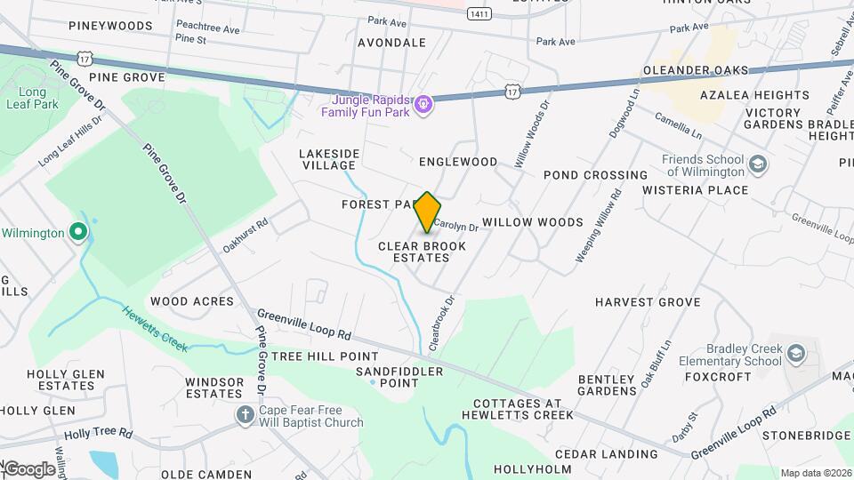 408 Lynette Dr Map and Location Details