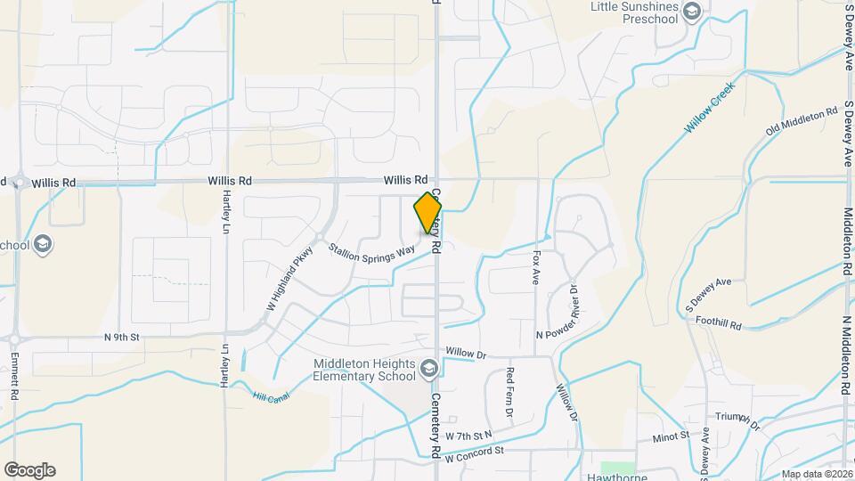 1764 Ridge Way Map and Location Details