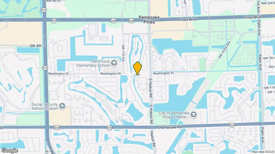 900 SW 113th Terrace Map and Location Details