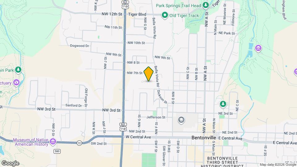 709 NW 6th St Map and Location Details