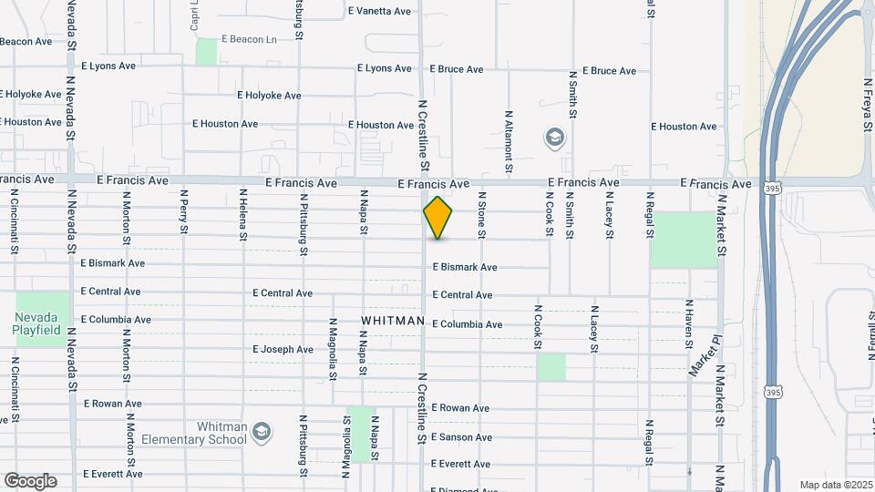 2112 E Dalke Ave Map and Location Details