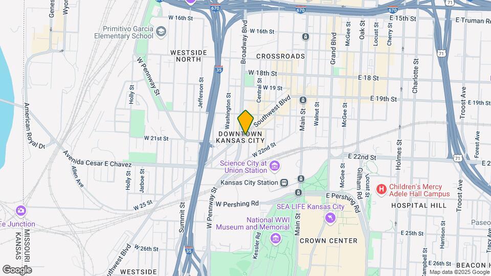 333 Southwest Blvd, Unit A Map and Location Details