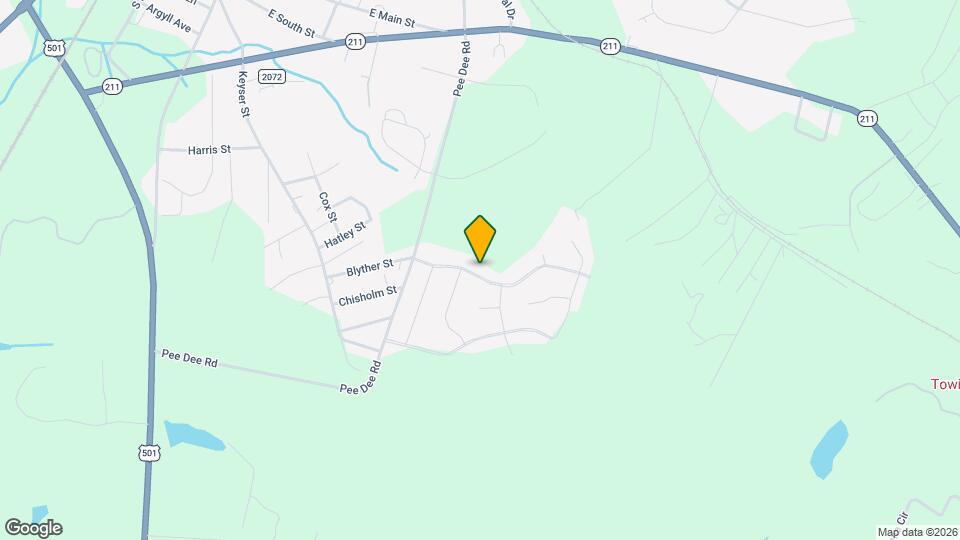 204 Sandy Springs Rd Mapa y Detalles de la Ubicación