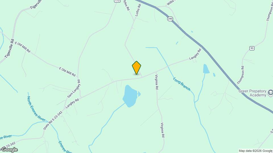 496 Langley Rd Map and Location Details