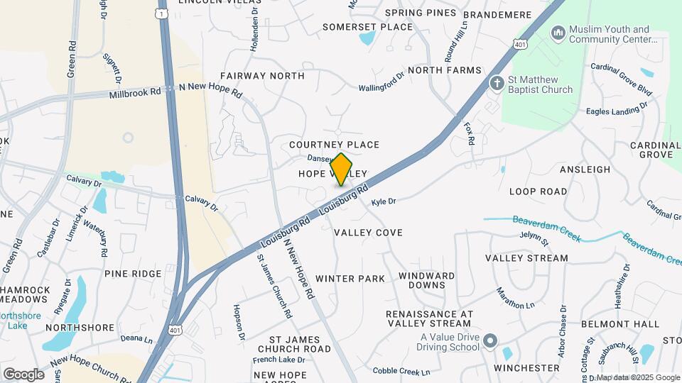 4608 Lavista Ct Map and Location Details