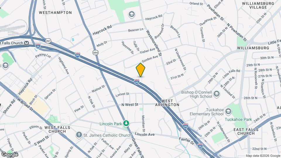 6621 Hallwood Ave Map and Location Details