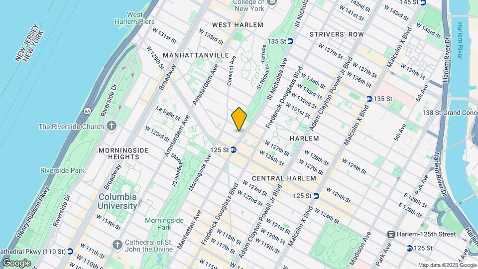 327 Saint Nicholas Ave Mapa y Detalles de la Ubicación