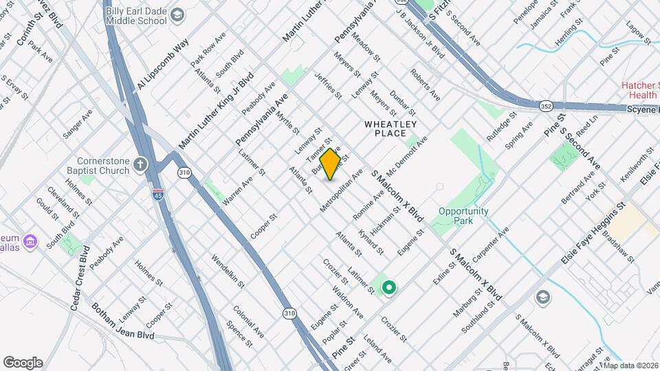 3624 Ruskin St Map and Location Details