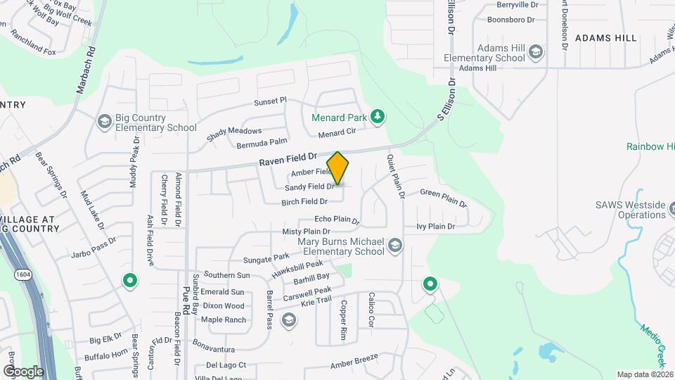 9906 Sandy Field Dr Mapa y Detalles de la Ubicación