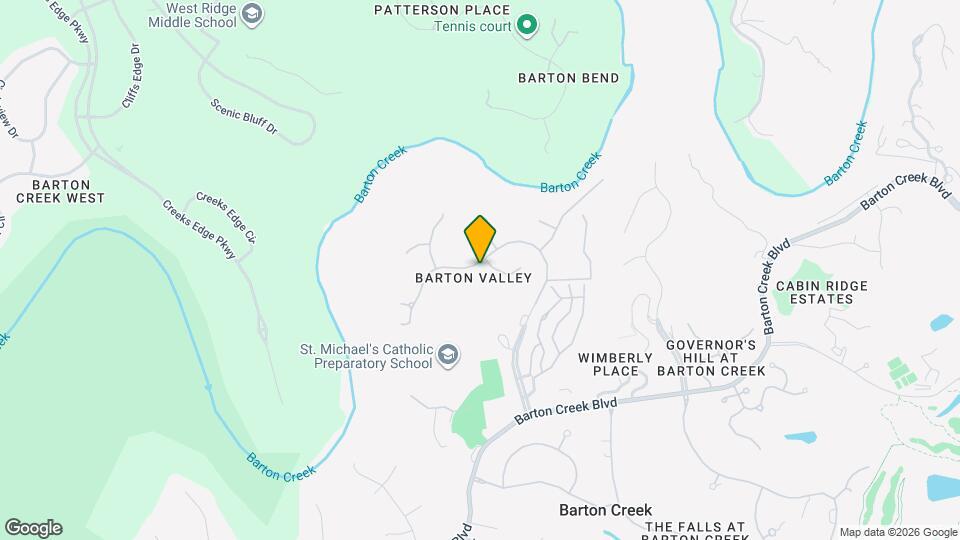 2036 Wimberly Ln Mapa y Detalles de la Ubicación