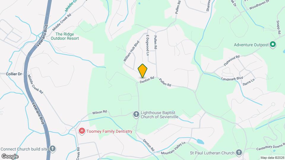 1507 Denton Rd Map and Location Details