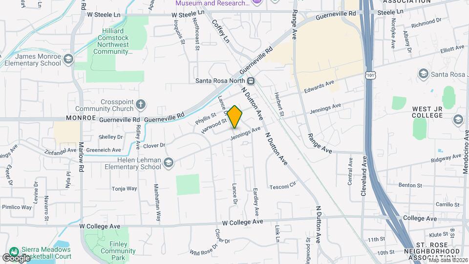 1514 Lance Dr Map and Location Details