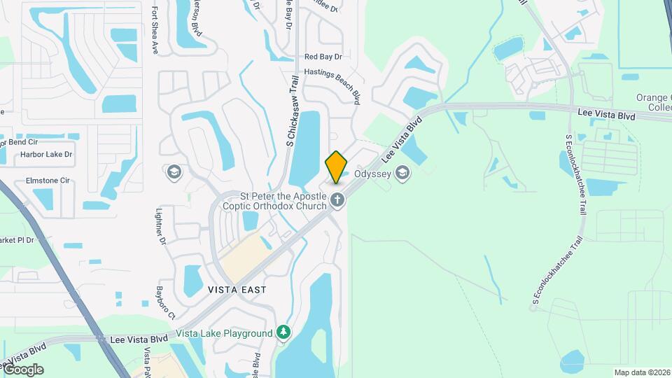 8925 Lee Vista Blvd Map and Location Details