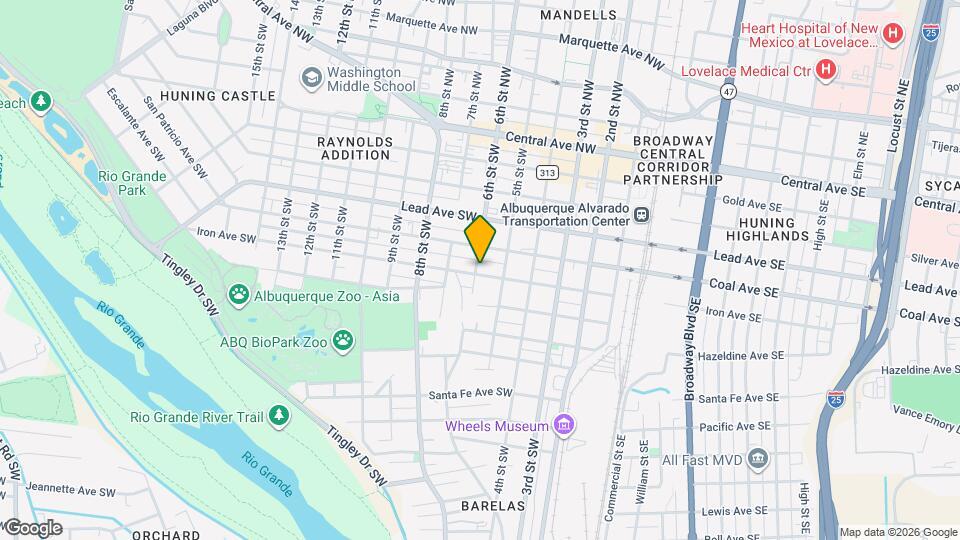 523 Iron Ave SW Mapa y Detalles de la Ubicación