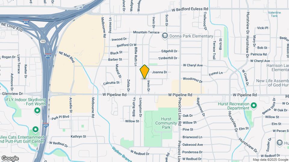 824 Livingston Dr Mapa y Detalles de la Ubicación