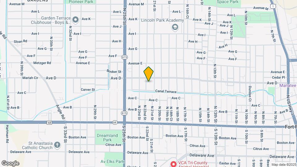 438 N 22nd St Map and Location Details