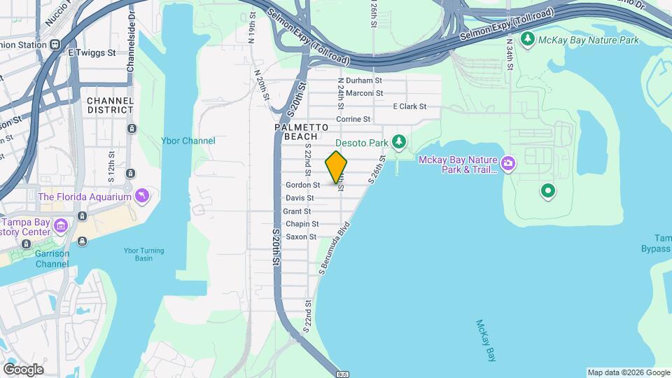 2223 Gordon St, Unit A Map and Location Details