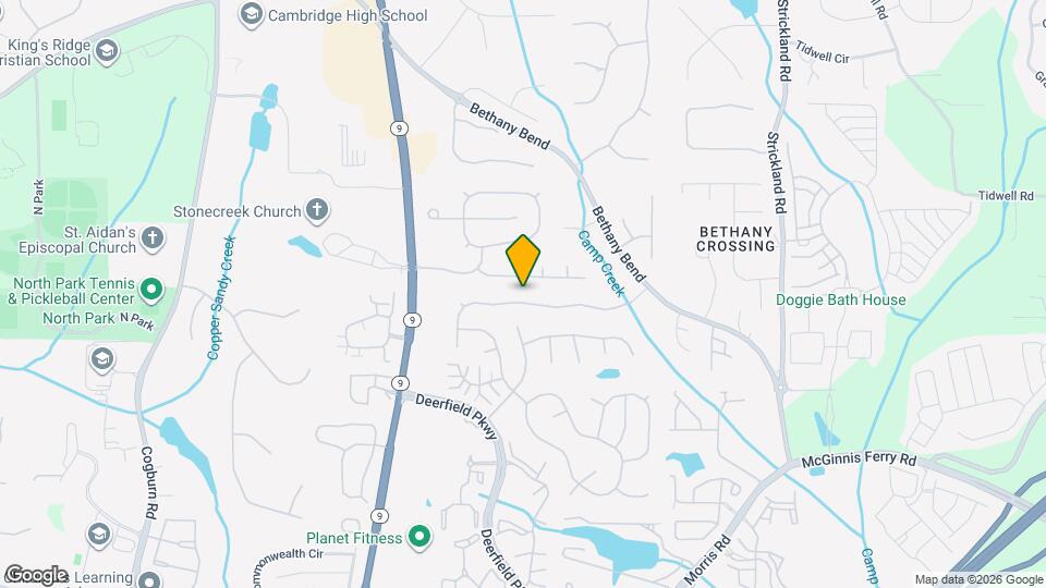 3190 Serenade Ct Map and Location Details