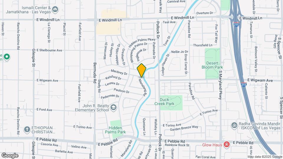 8504 Manalang Rd Map and Location Details