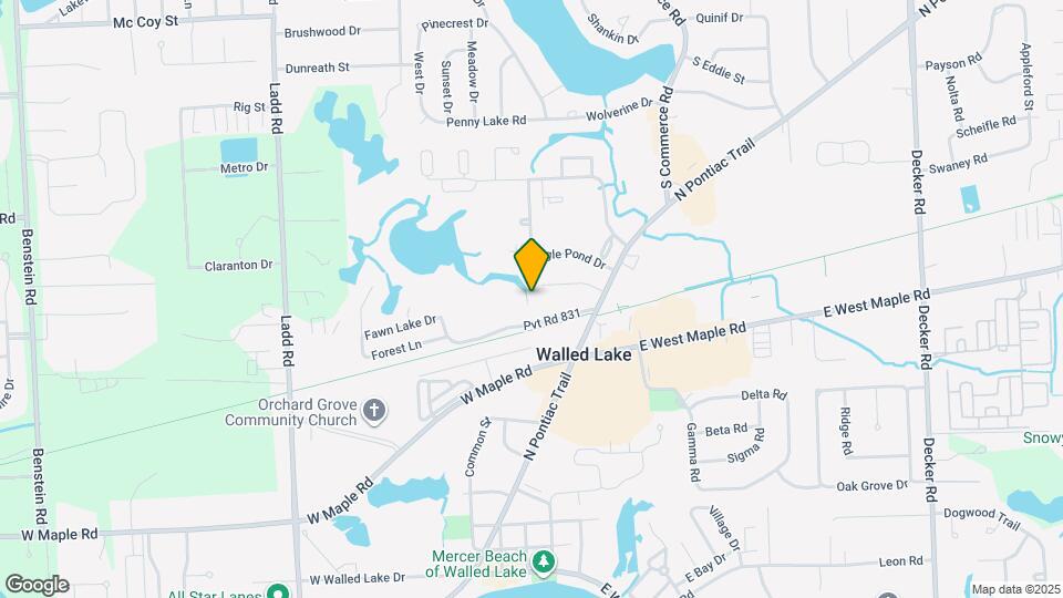 261 Spring Park Map and Location Details