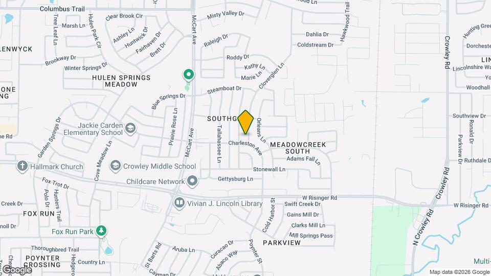 8436 Cloverglen Ln Map and Location Details