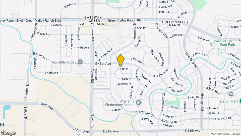 4442 Biscay St Map and Location Details