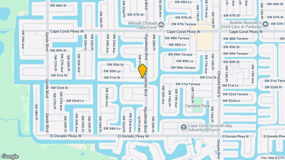 2106 SW 51st St Map and Location Details