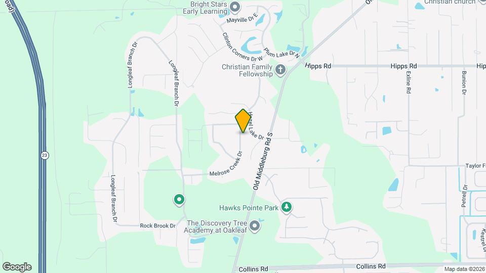 9856 Melrose Creek Dr, Unit 21 Mapa y Detalles de la Ubicación