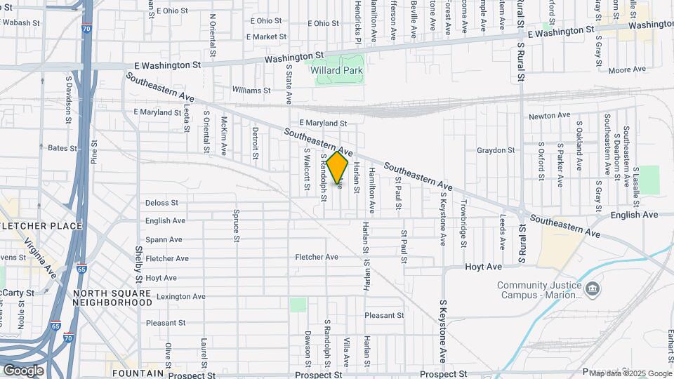 338 Villa Ave Map and Location Details