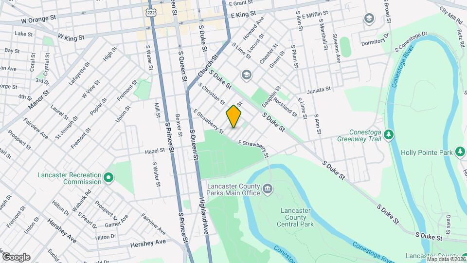 537 Woodward St Map and Location Details