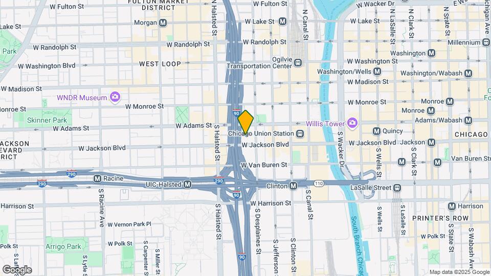 728 W Jackson Blvd, Unit 1303 Mapa y Detalles de la Ubicación