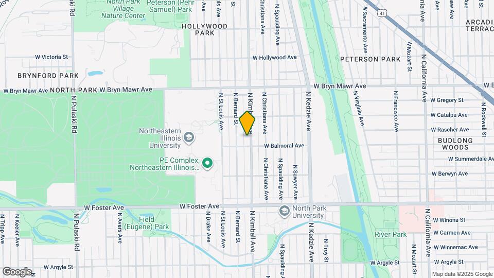 5412 N Kimball Ave Map and Location Details