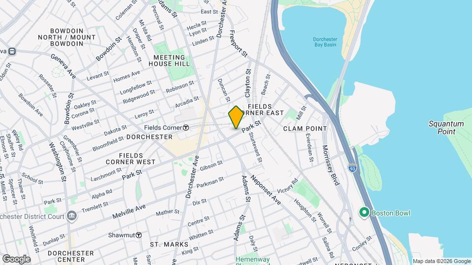 93 Park St, Unit 11 Map and Location Details