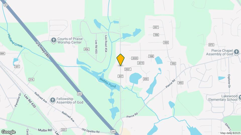 505 Lee County 307 Map and Location Details