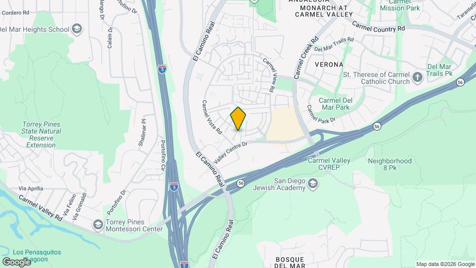 3723 Caminito Carmel Landing Map and Location Details