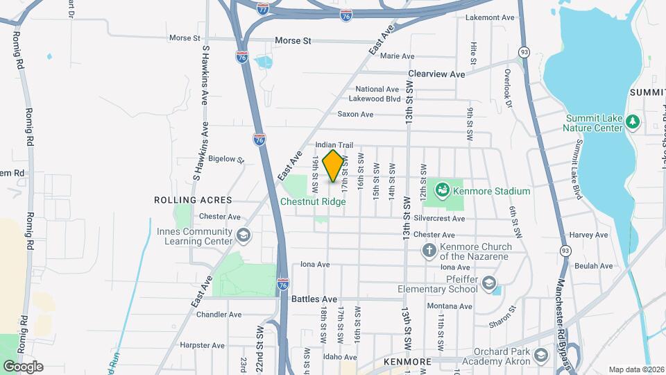 1907 18th St SW Map and Location Details