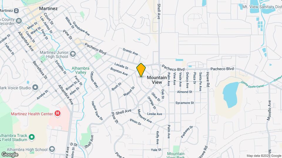 2220 S Crest Ave Map and Location Details