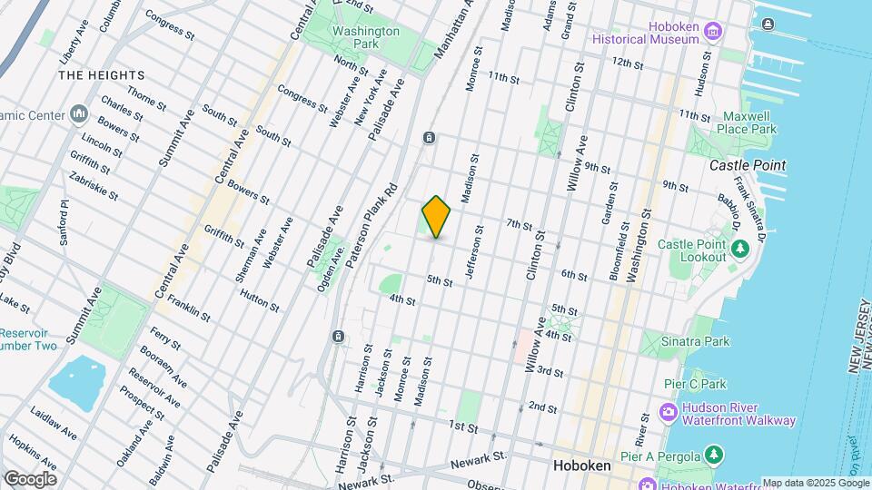 533 Monroe St Map and Location Details