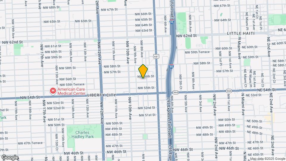 797 NW 55th Terrace Map and Location Details