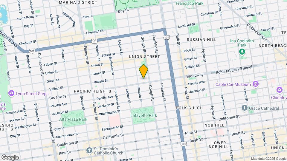 1818 Broadway Map and Location Details