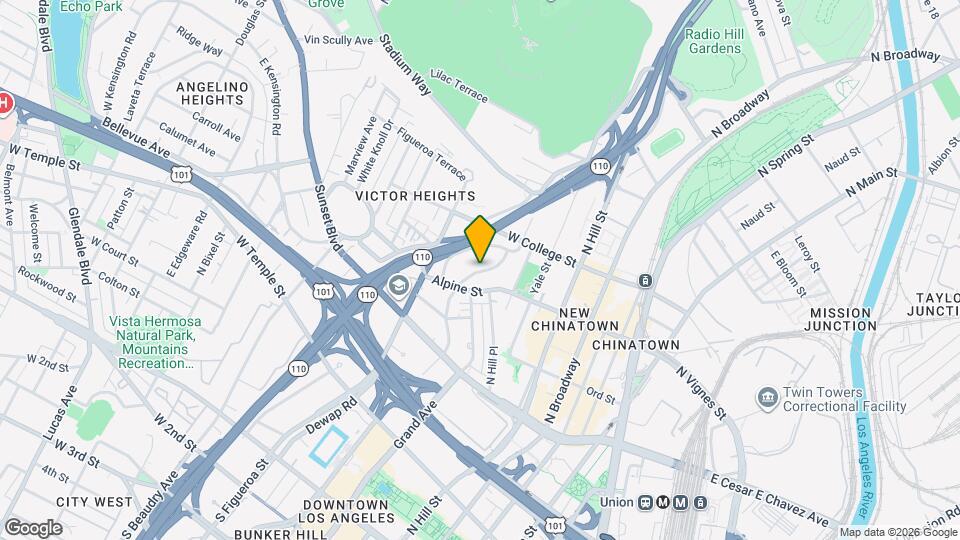 839 N Bunker Hill Ave Mapa y Detalles de la Ubicación