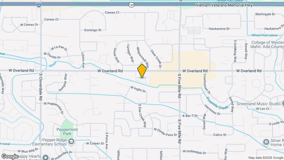 11031 W Crestwater Ln Map and Location Details