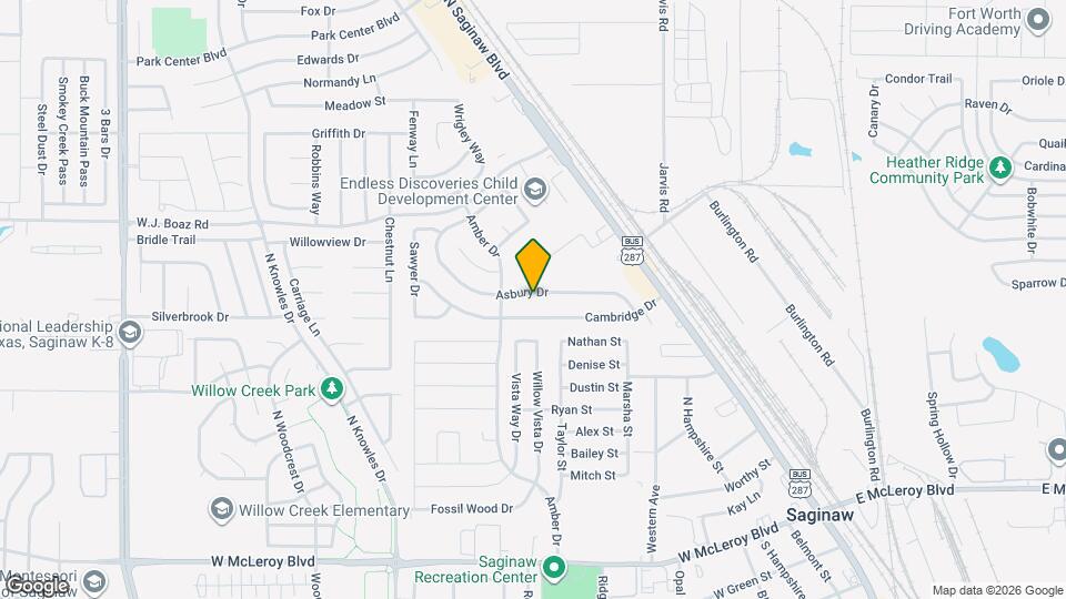 433 Asbury Dr Map and Location Details