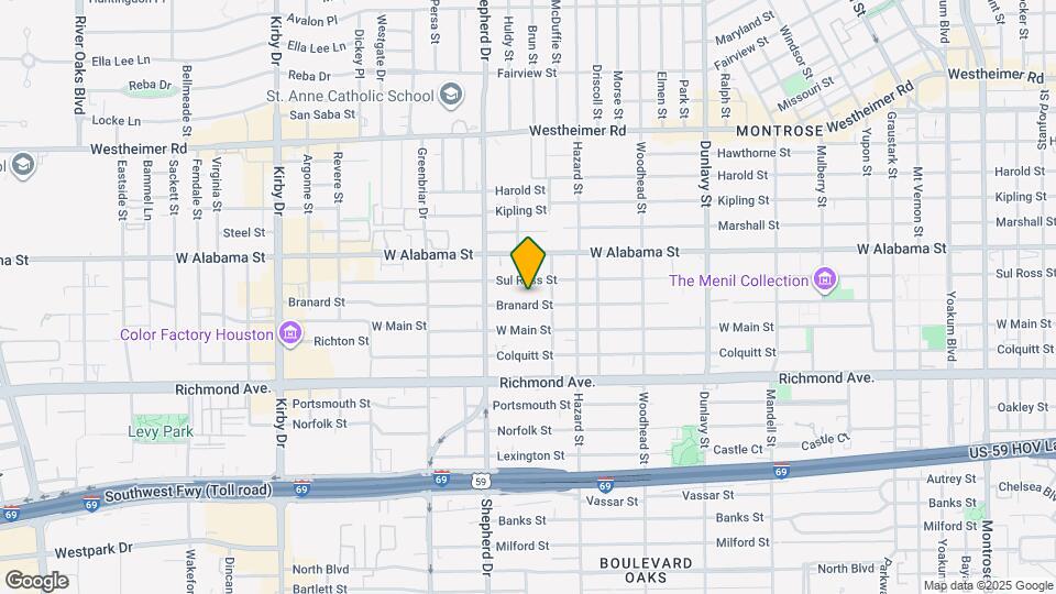 2022 Branard St Map and Location Details