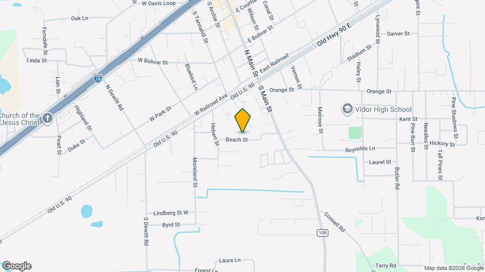 290 Beach St Map and Location Details