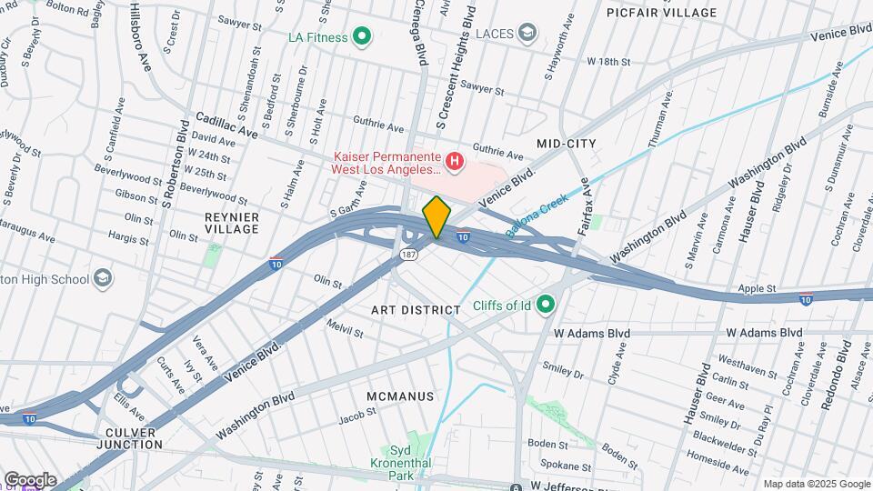 6080 Venice Blvd, Unit 6080 Mapa y Detalles de la Ubicación