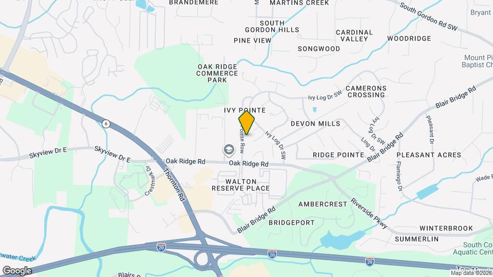 7036 Ivy Pointe Row Map and Location Details