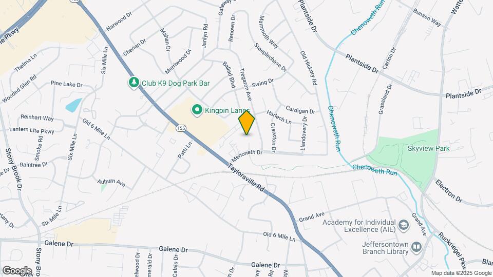 9823 Merioneth Ct Map and Location Details